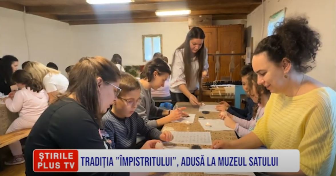 TRADIȚIA ”ÎMPISTRITULUI”, ADUSĂ LA MUZEUL SATULUI