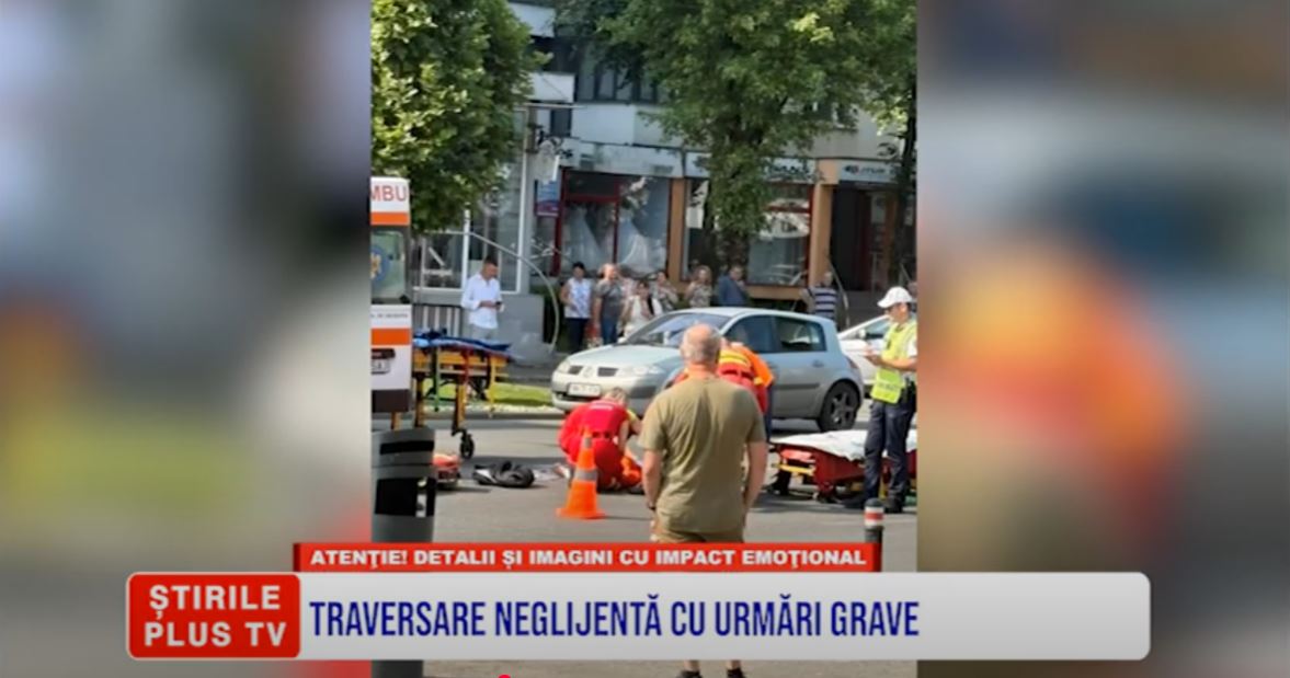 TRAVERSARE NEGLIJENTĂ, CU URMĂRI GRAVE