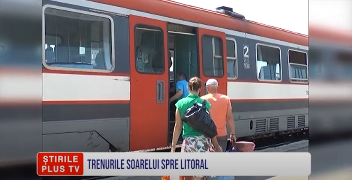 TRENURILE SOARELUI SPRE LITORAL