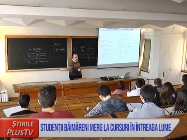 STUDENȚII BĂIMĂRENI MERG LA CURSURI ÎN ÎNTREAGA LUME