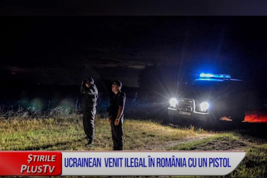 A FURAT UN PISTOL ȘI A TRECUT ILEGAL FRONTIERA