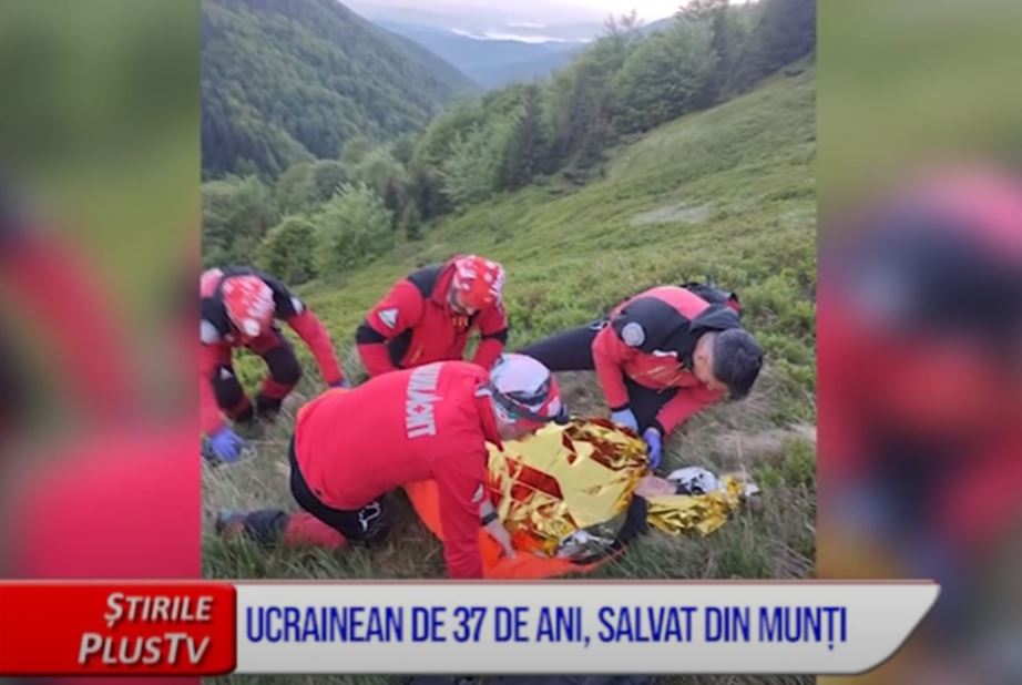 UCRAINEAN DE 37 DE ANI, SALVAT DIN MUNȚI