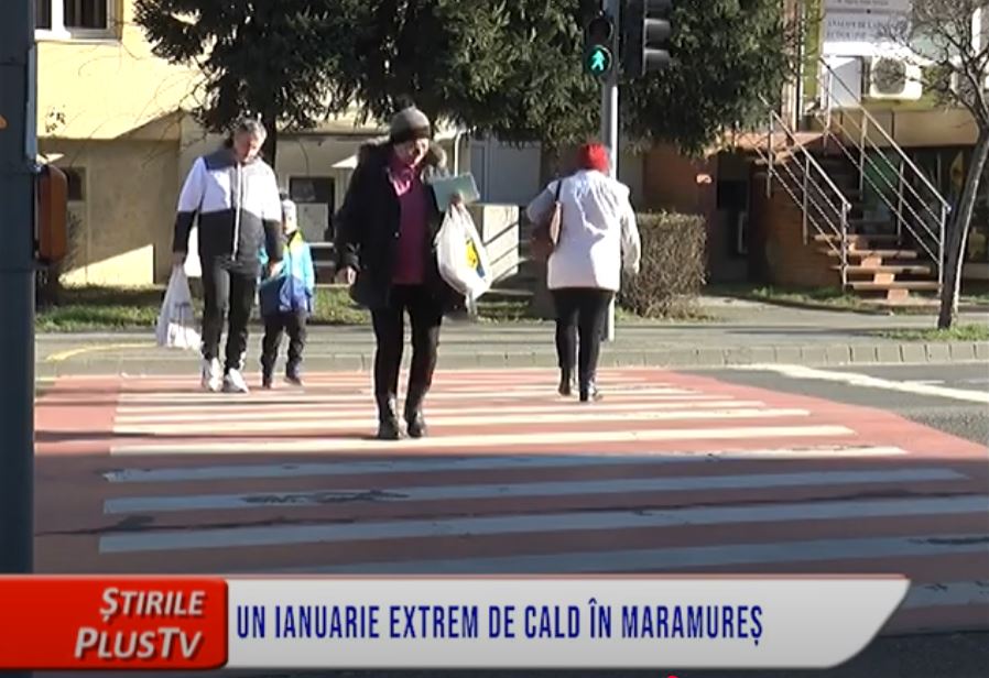 UN IANUARIE EXTREM DE CALD ÎN MARAMUREȘ