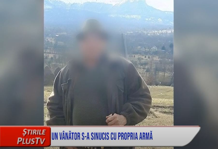 UN VÂNĂTOR S-A SINUCIS CU PROPRIA ARMĂ