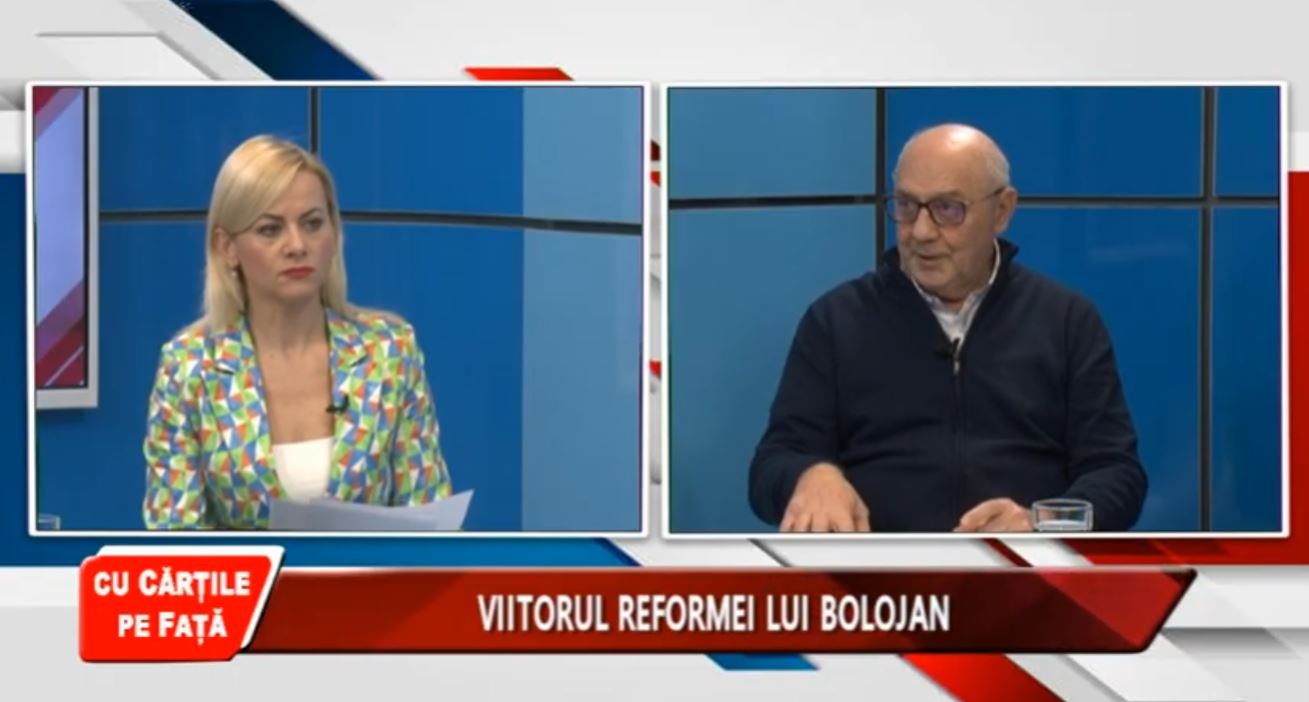 CU CĂRȚILE PE FAȚĂ - VIITORUL REFORMEI LUI BOLOJAN