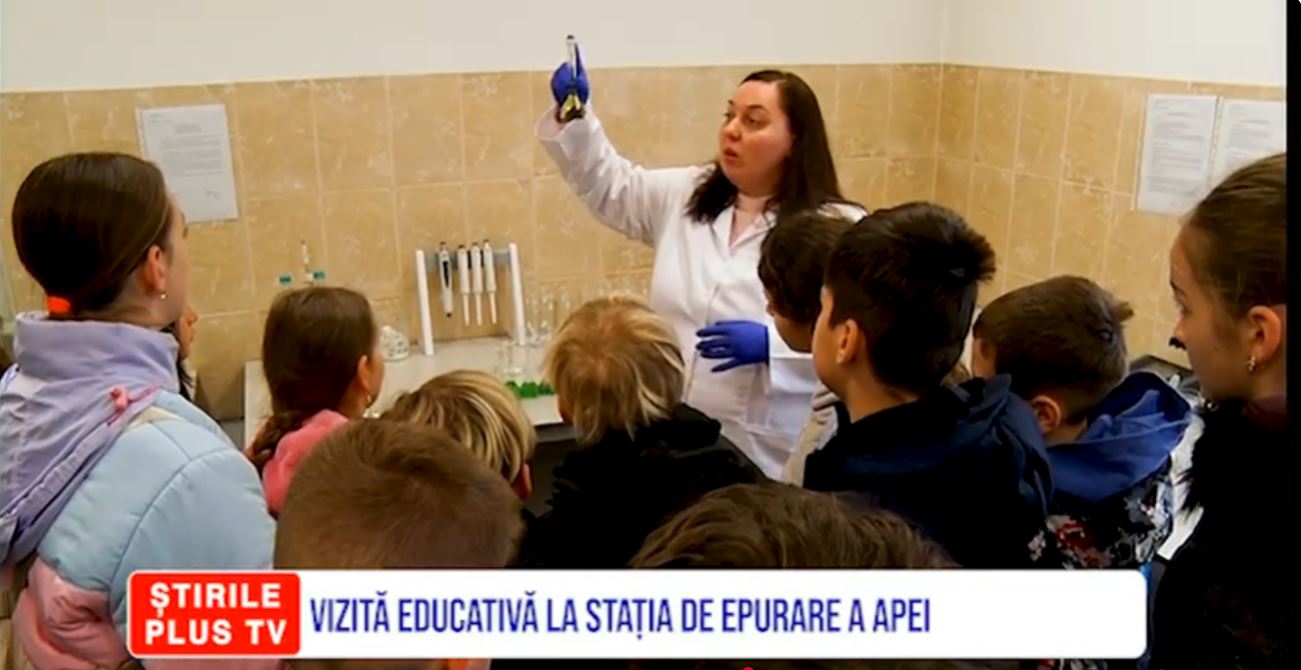 VIZITĂ EDUCATIVĂ LA STAȚIA DE EPURARE A APEI