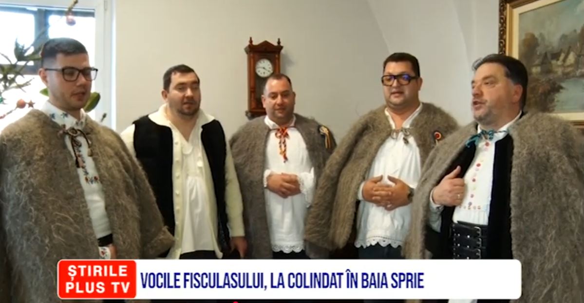 VOCILE FISCULAȘULUI, LA COLINDAT ÎN BAIA MARE 