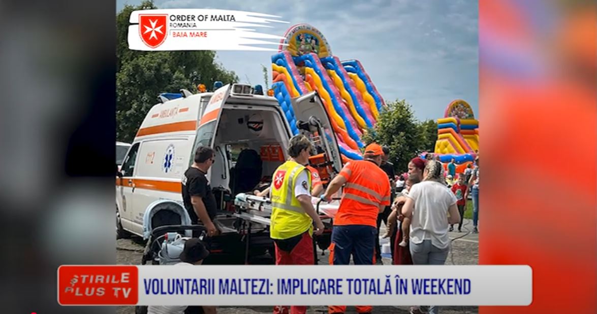 VOLUNTARII MALTEZI: IMPLICARE TOTALĂ ÎN WEEKEND