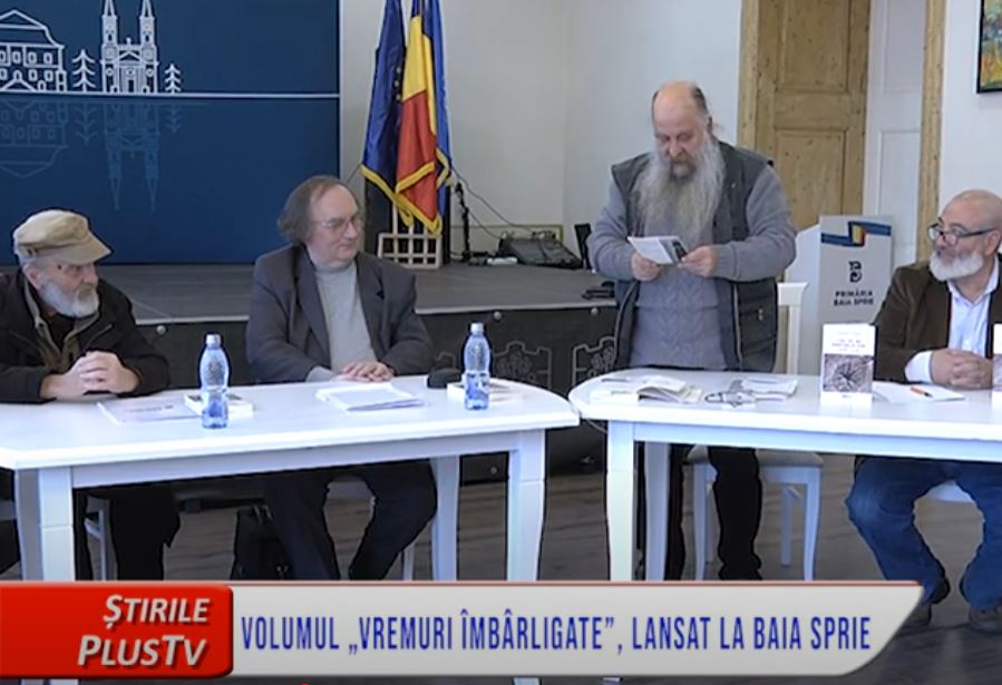 VOLUMUL „VREMURI ÎMBÂRLIGATE”, LANSAT LA BAIA SPRIE