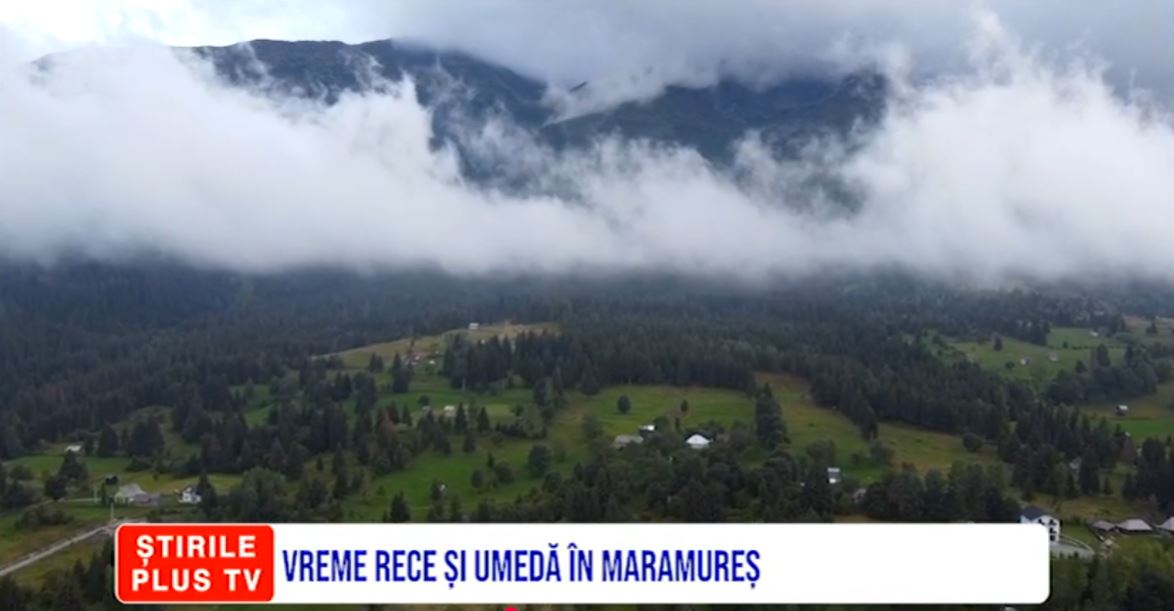 VREME RECE ȘI UMEDĂ ÎN MARAMUREȘ