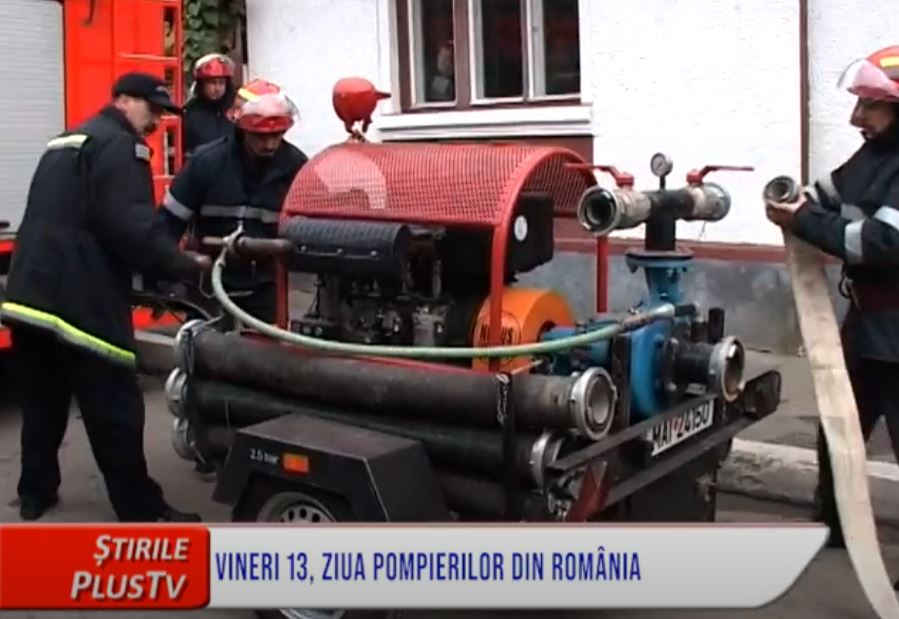 VINERI 13, ZIUA POMPIERILOR DIN ROMÂNIA