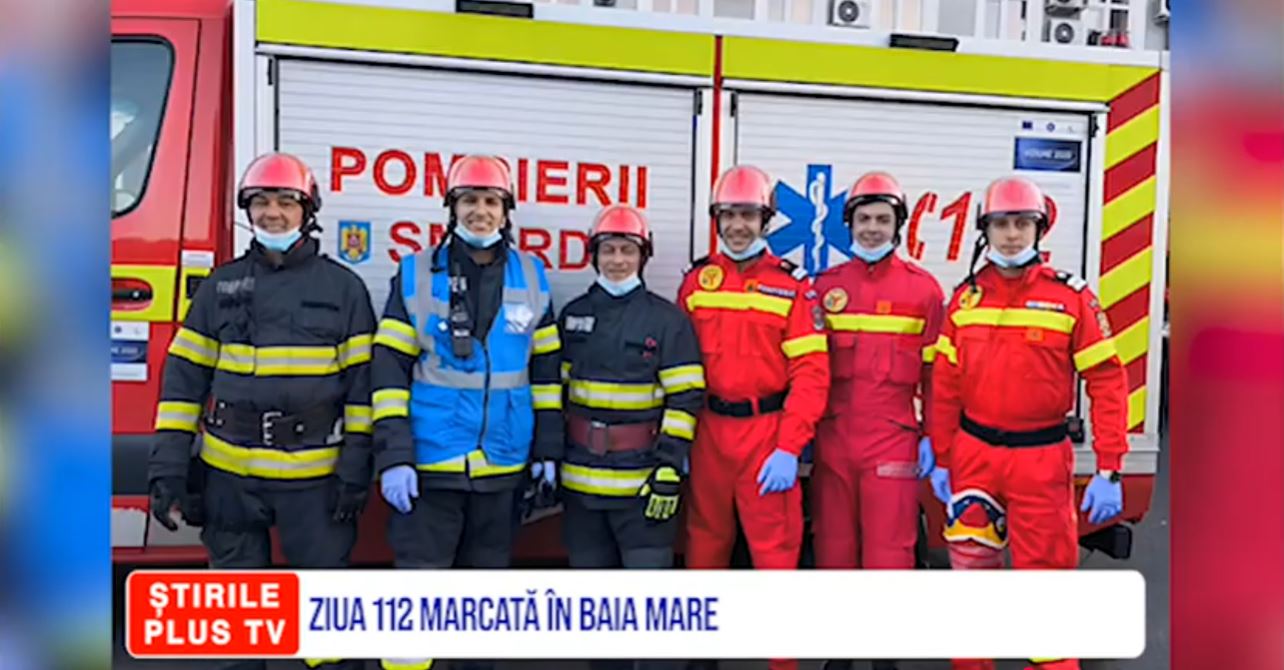 ZIUA 112 MARCATĂ ÎN BAIA MARE